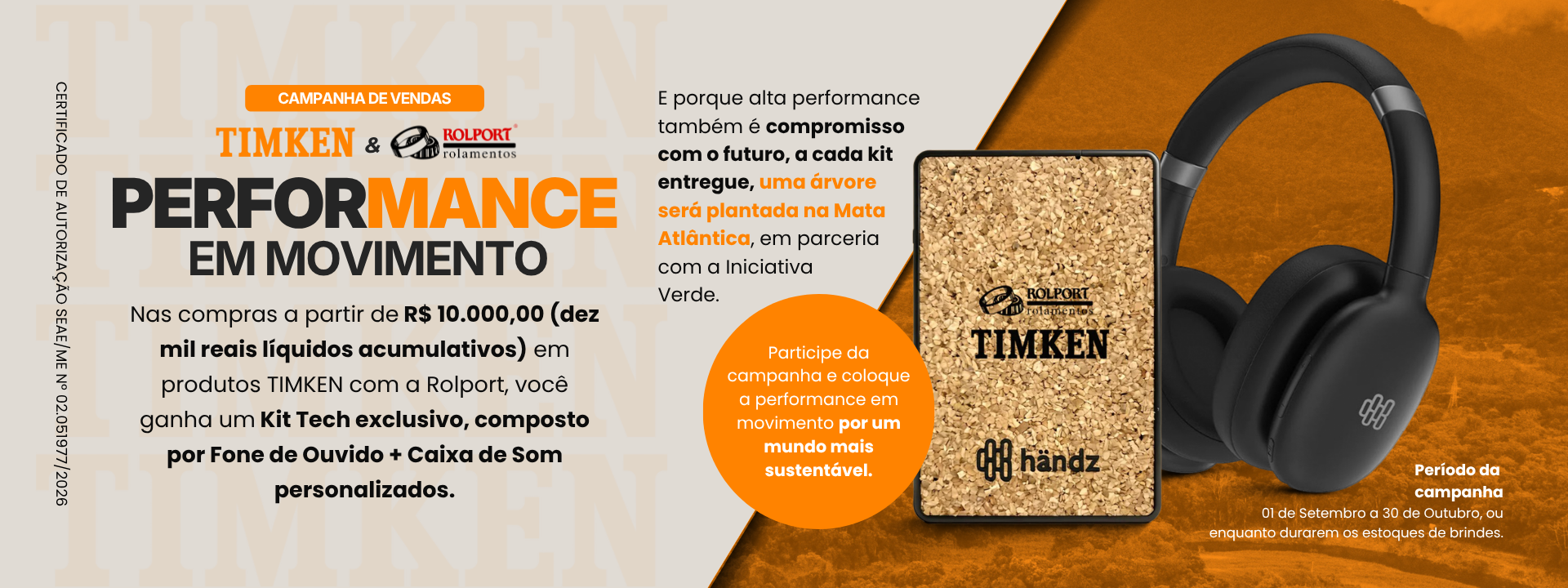 TIMKEN & ROLPORT | PERFORMANCE EM MOVIMENTO